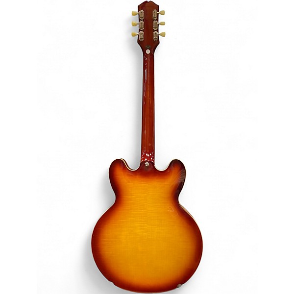 Used Epiphone ES335 FIGURED IG Sunburst Hollow Body Electric Guitar
