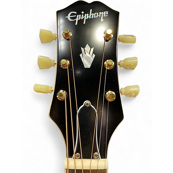 Used Epiphone J200 SUNBURST Acoustic Electric Guitar