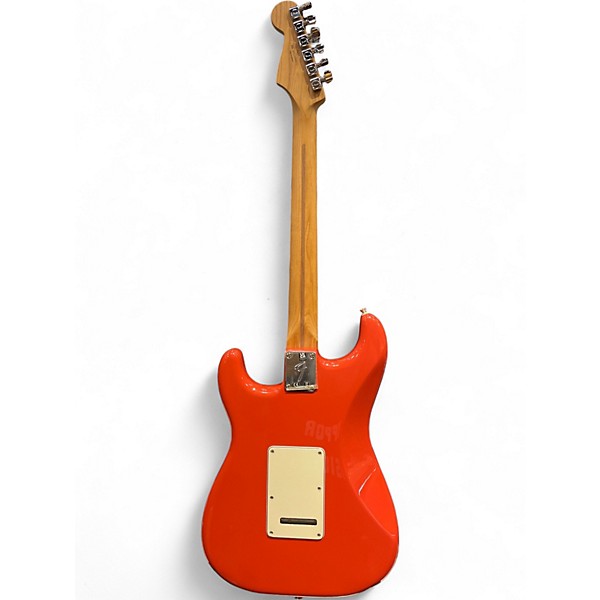Used Fender Player Stratocaster Red Solid Body Electric Guitar