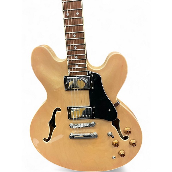 Used Vintage vsa 500 mp Natural Maple Hollow Body Electric Guitar