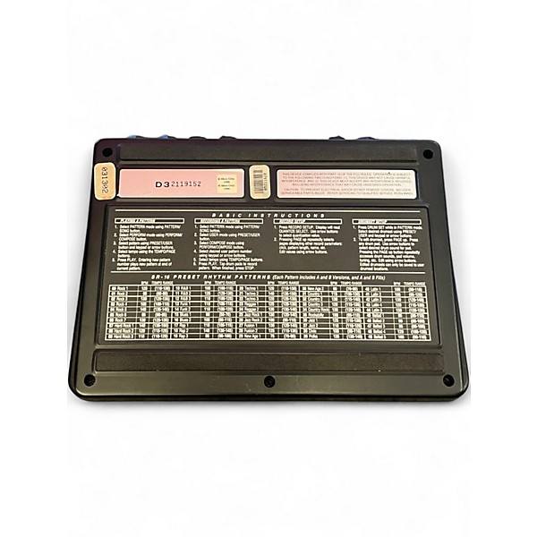 Used Alesis SR16 Drum Machine