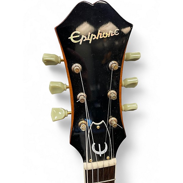 Used Epiphone ZEPHYR REGENT Natural Hollow Body Electric Guitar