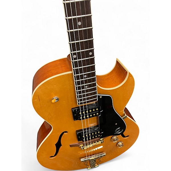 Used Epiphone ZEPHYR REGENT Natural Hollow Body Electric Guitar