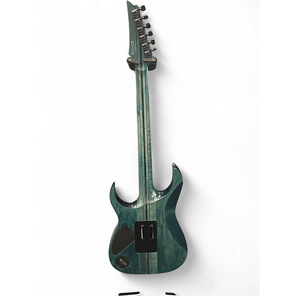 Used Ibanez RGT1220PBK Cosmic Blue Low Gloss Solid Body Electric Guitar