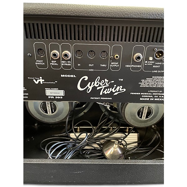 Used Fender CYBER TWIN Guitar Combo Amp