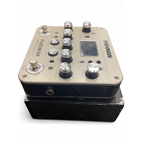 Used Fishman PROPLT101 Platinum EQ Pre With DI Acoustic Guitar Pickup