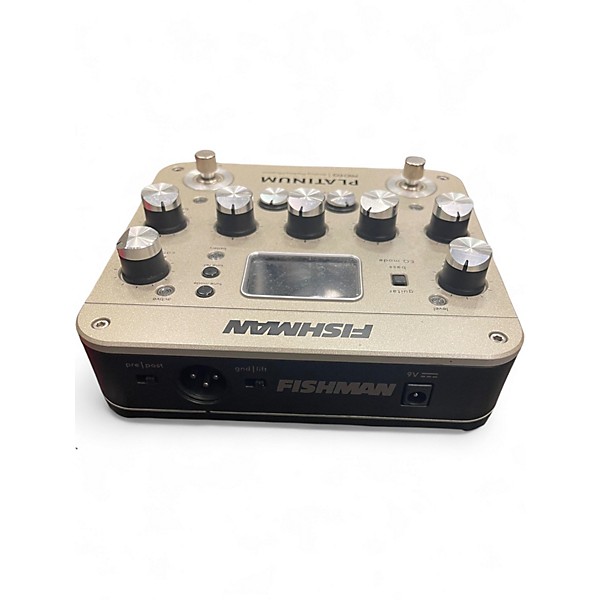 Used Fishman PROPLT101 Platinum EQ Pre With DI Acoustic Guitar Pickup