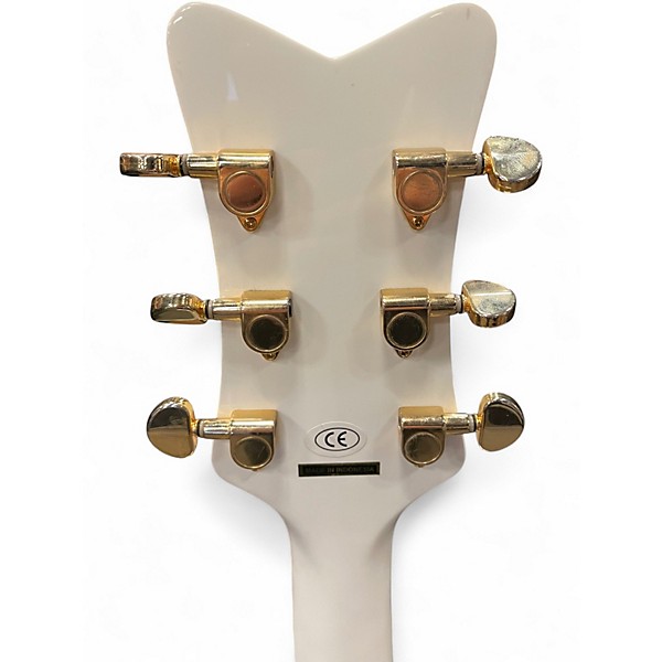 Used Gretsch Guitars G5022C Rancher Falcon White Acoustic Electric Guitar