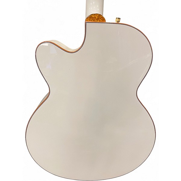 Used Gretsch Guitars G5022C Rancher Falcon White Acoustic Electric Guitar