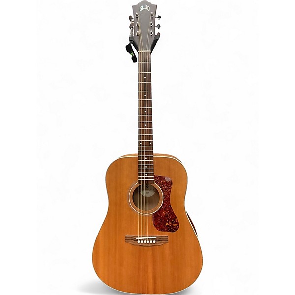 Used Guild D-240E Natural Acoustic Electric Guitar