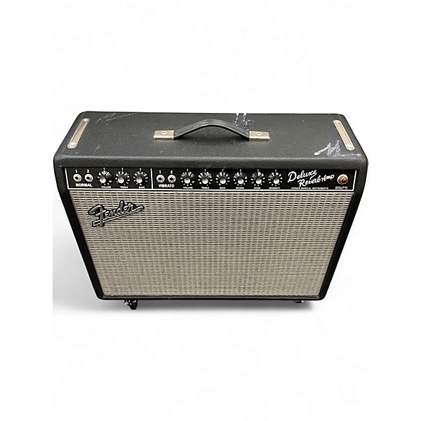 Used Fender 1965 Deluxe Reverb 22W Tube Guitar Amp Head