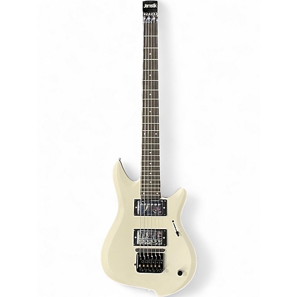 Used Jamstik Studio MIDI Guitar White Solid Body Electric Guitar