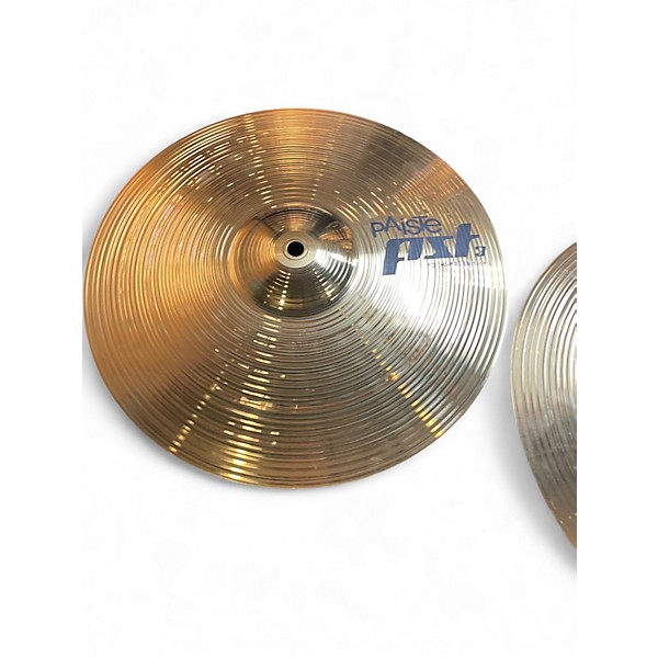 Used Paiste 13in PST 3 Hi hat Pair Cymbal