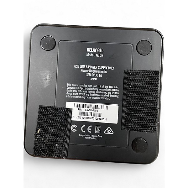 Used Line 6 RELAY G10 WITH EXTRA TRANSMITTER Instrument Wireless System