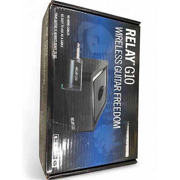 Used Line 6 RELAY G10 WITH EXTRA TRANSMITTER Instrument Wireless System