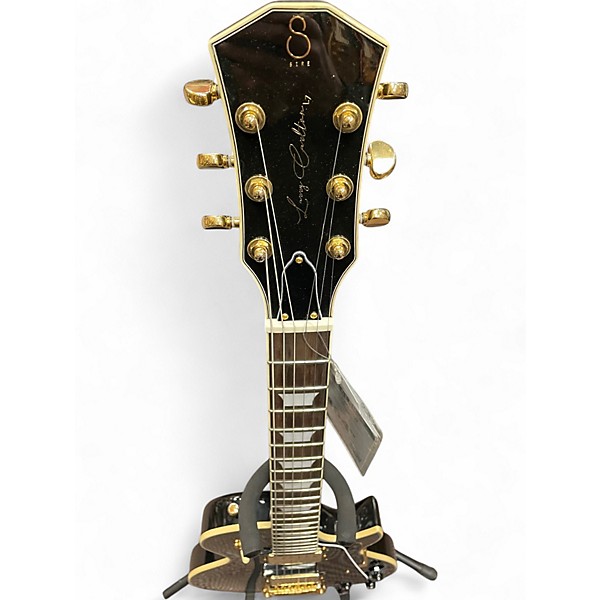 Used Sire LARRY CARLTON L7 Black and Gold Solid Body Electric Guitar