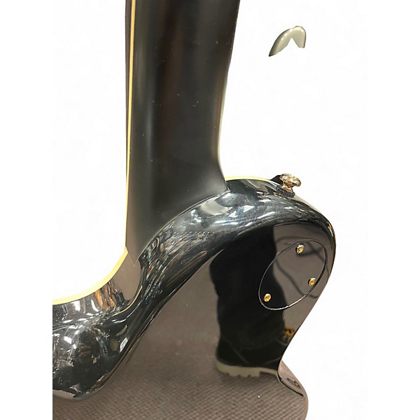 Used Sire LARRY CARLTON L7 Black and Gold Solid Body Electric Guitar