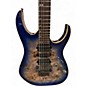 Used Ibanez RG1070PBZ Blue Burst Solid Body Electric Guitar thumbnail