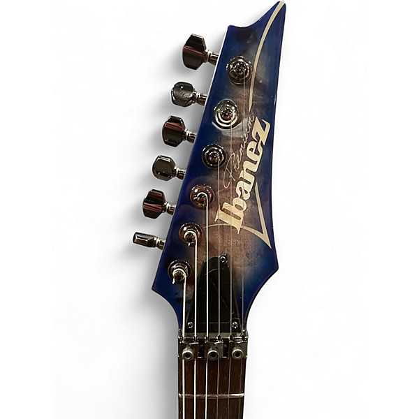 Used Ibanez RG1070PBZ Blue Burst Solid Body Electric Guitar