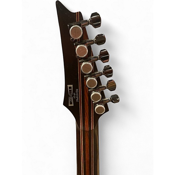 Used Ibanez RG1070PBZ Blue Burst Solid Body Electric Guitar