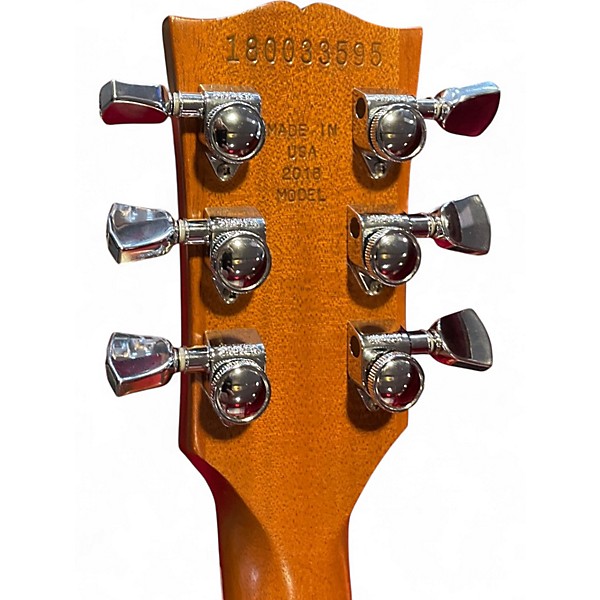 Used 2018 Gibson Signature Player Plus Tobacco Burst Solid Body Electric Guitar