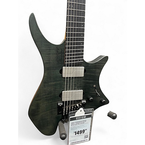 Used strandberg Boden Prog 7 Tran Black Solid Body Electric Guitar
