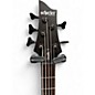 Used Schecter Guitar Research Stilleto Stealth Black Electric Bass Guitar