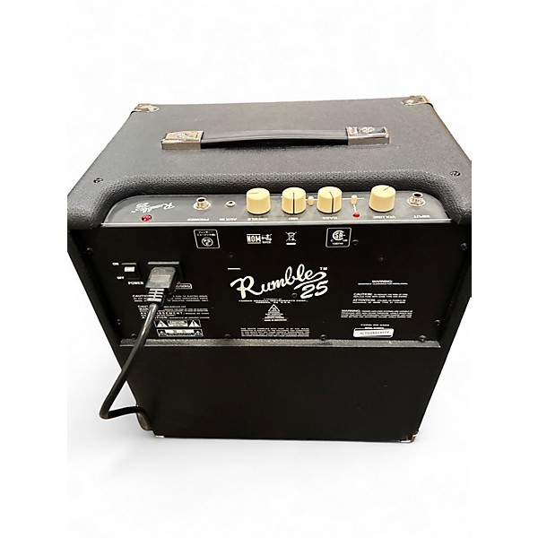 Used Fender Rumble 25 25W 1x10 Bass Combo Amp