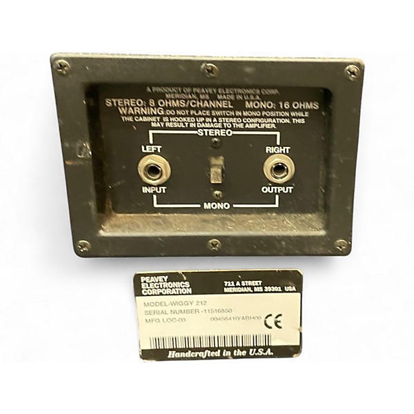 Used Peavey Wiggy Guitar Stack