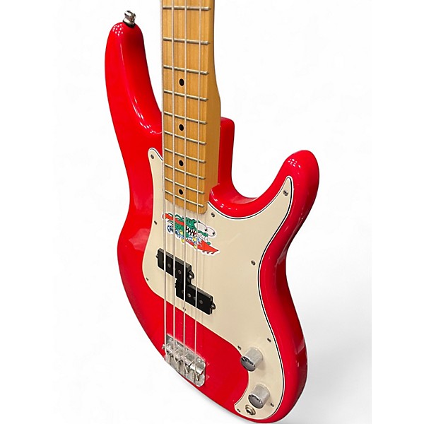 Used Peavey FURY RED Electric Bass Guitar