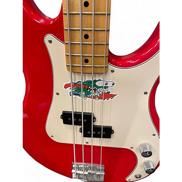 Used Peavey FURY RED Electric Bass Guitar