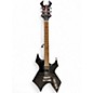 Used B.C. Rich Warlock Acrylic ACRYLIC BLACK Solid Body Electric Guitar thumbnail