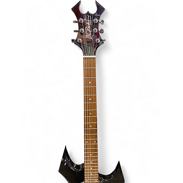 Used B.C. Rich Warlock Acrylic ACRYLIC BLACK Solid Body Electric Guitar