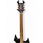 Used B.C. Rich Warlock Acrylic ACRYLIC BLACK Solid Body Electric Guitar