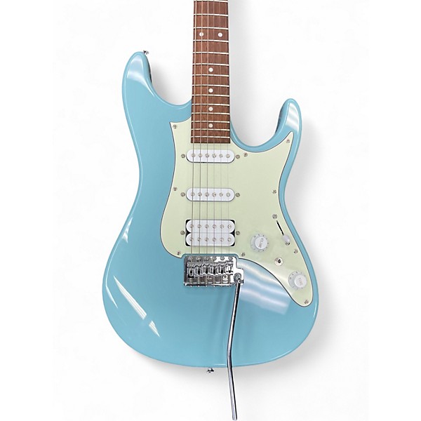 Used Ibanez AZES40 Blue Solid Body Electric Guitar
