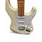 Used Fender Standard Stratocaster Olympic White Solid Body Electric Guitar