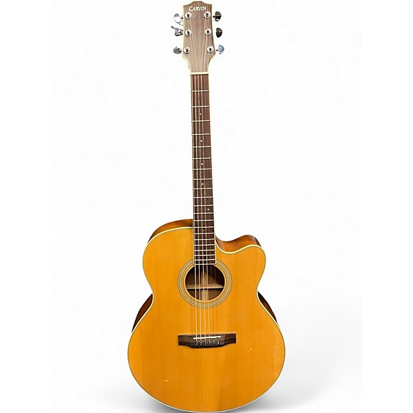 Used Carvin 780 COBALT Natural Acoustic Electric Guitar