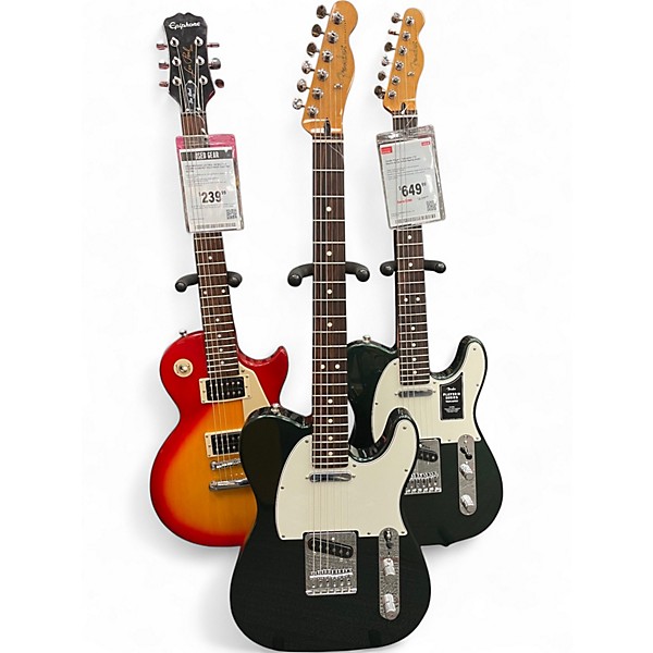 Used Fender Player II Telecaster British Racing Green Solid Body Electric Guitar