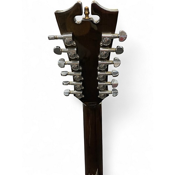 Used D'Angelico Premier Fulton 12 Trans Black 12 String Acoustic Electric Guitar