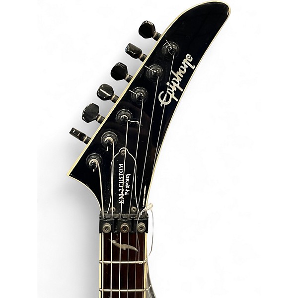 Used Epiphone EM-2 PROPHECY  Trans Black Solid Body Electric Guitar