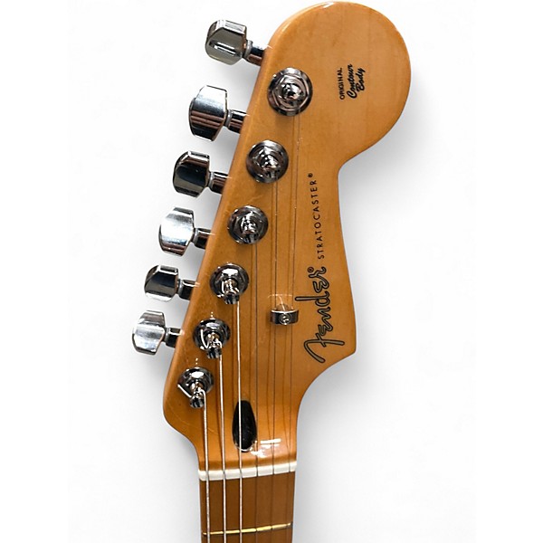 Used Fender player 2 stratocaster Black Solid Body Electric Guitar