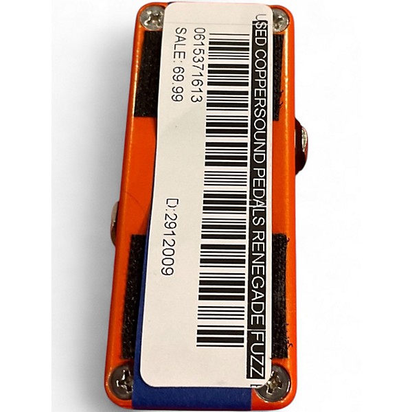 Used CopperSound Pedals renegade fuzz Effect Pedal