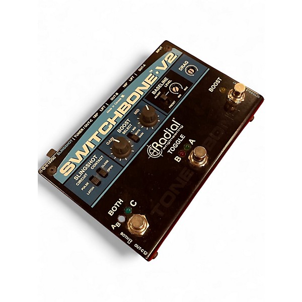 Used Radial Engineering JX2 Switchbone Class A ABY With Boost Pedal