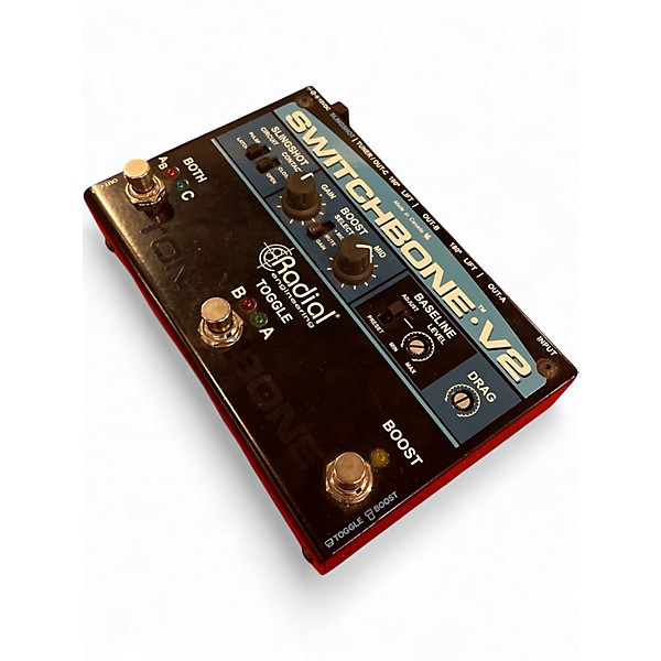 Used Radial Engineering JX2 Switchbone Class A ABY With Boost Pedal