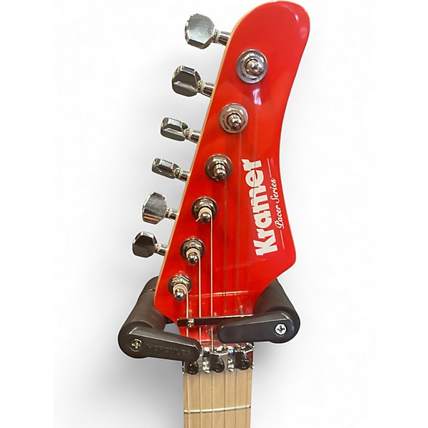 Used Kramer Power Series Red Solid Body Electric Guitar