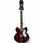 Used Epiphone RIVIERA SPARKLING BURGUNDY Hollow Body Electric Guitar thumbnail