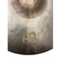 Used MEINL 18in Byzance Vintage Series Benny Greb Sand Thin Crash Cymbal