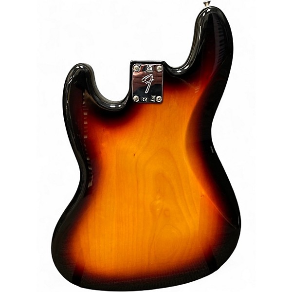 Used Fender Player Jazz Bass 3 Tone Sunburst Electric Bass Guitar