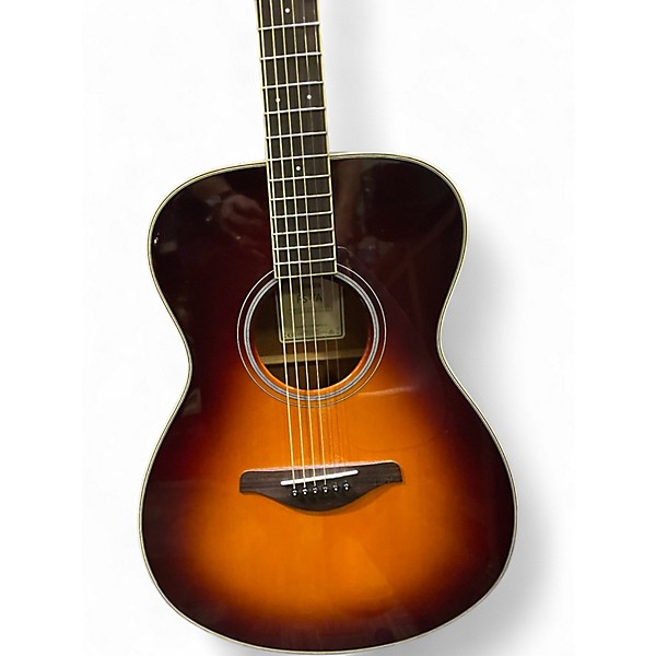 Used Yamaha FSTA TransAcoustic Concert 3 Color Sunburst Acoustic Electric Guitar