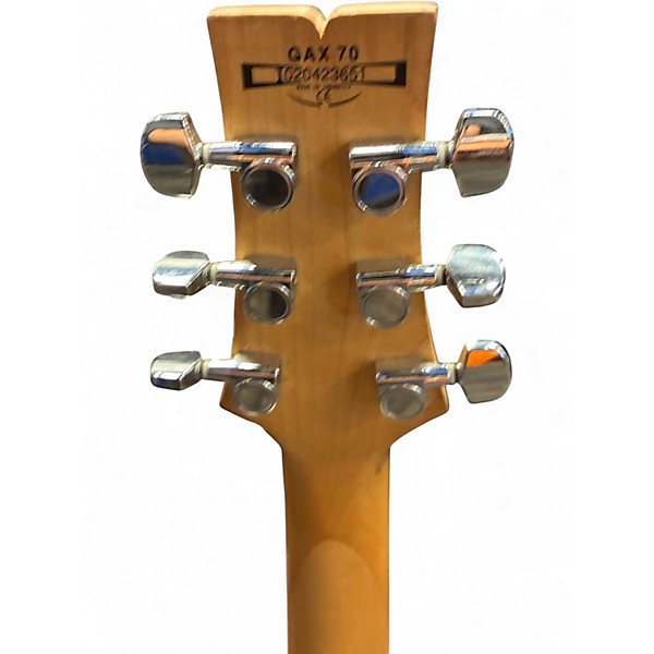 Used Ibanez GAX70 Black Solid Body Electric Guitar